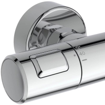 Coloană de duș termostată Ideal Standard Ceratherm T25+, 2 jeturi, crom